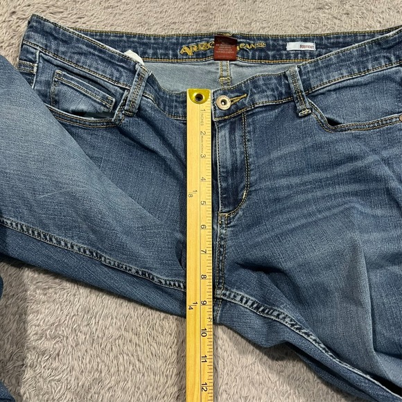 Arizona Jeans Bootcut Jeans Women's Junior's 15 35x30 Western Rodeo - Picture 5 of 15